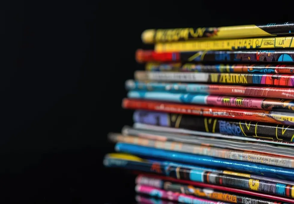 Albums de bandes dessinées @ Tati / stock.adobe.com. Image générée à l'aide de l'IA