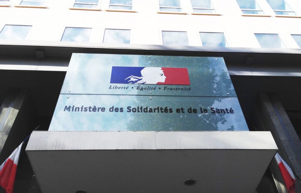 Entrée Ministère des Solidarités et de la Santé